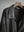AGING CHAMBRAY LONG SHIRT, black