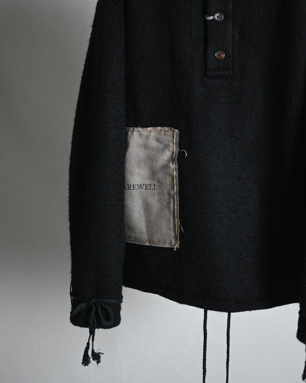 Craft Jacket with K.M, black