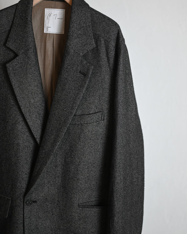 SEMI-DOUBLE TAILORED JACKET, brown