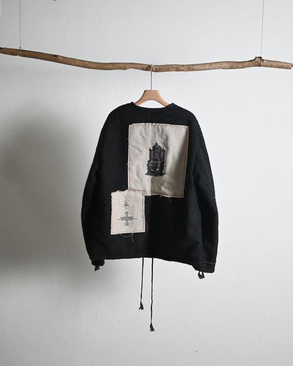 Craft Jacket with K.M, black