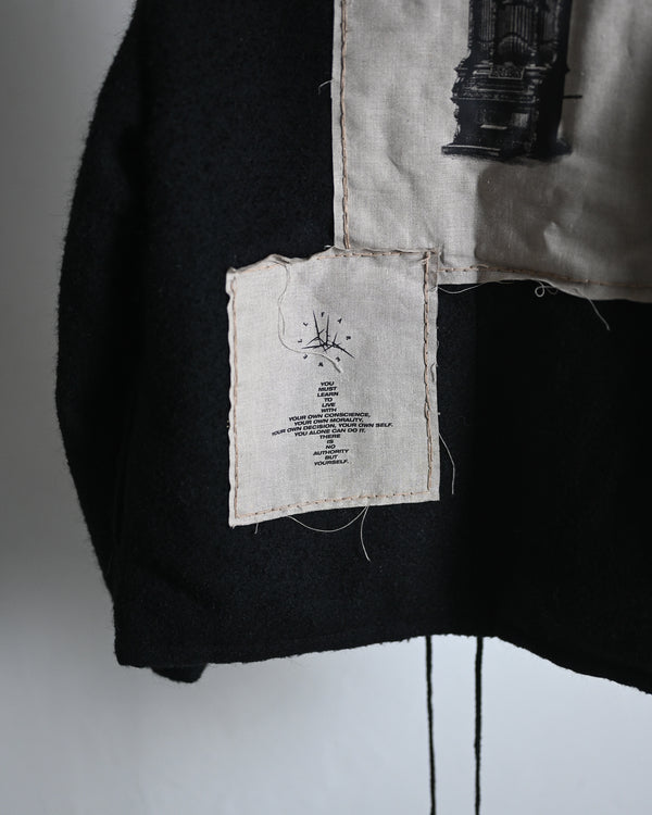 Craft Jacket with K.M, black