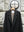 SEMI-DOUBLE TAILORED JACKET, black