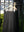 SHRINK WOOL WIDE SLACKS, black