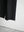 SHRINK WOOL WIDE SLACKS, black