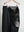 SHRINK WOOL WIDE SLACKS, black