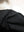 SHRINK WOOL WIDE SLACKS, black