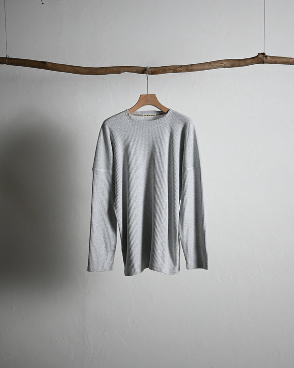 EXTRA COTTON RIB / CREW NECK LONG SLEEVE