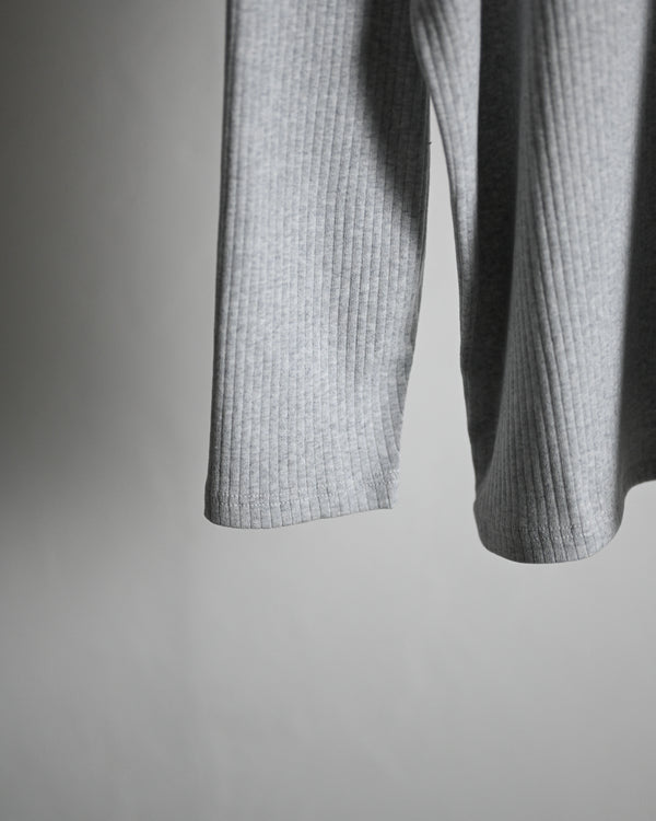 EXTRA COTTON RIB / CREW NECK LONG SLEEVE