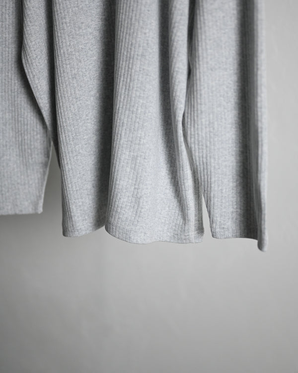 EXTRA COTTON RIB / CREW NECK LONG SLEEVE