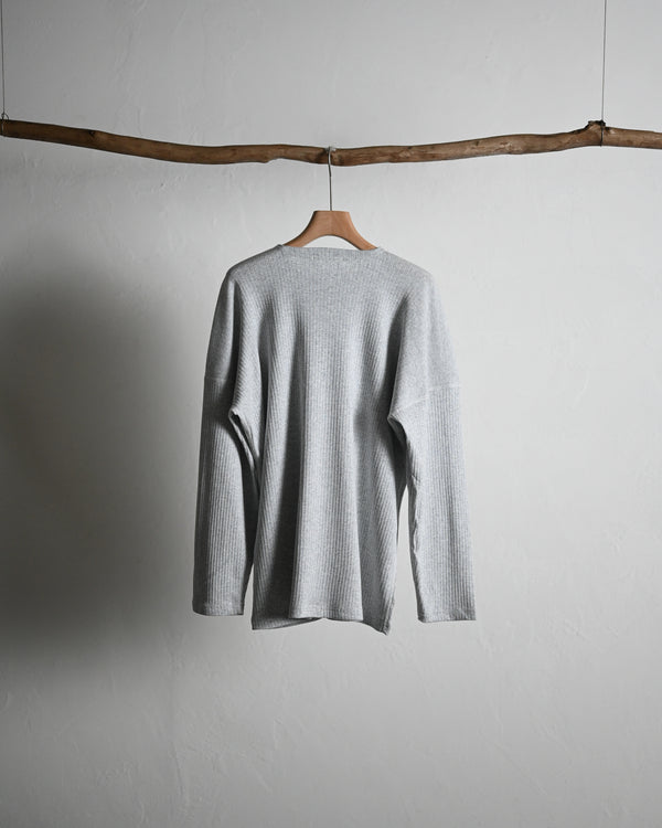 EXTRA COTTON RIB / CREW NECK LONG SLEEVE