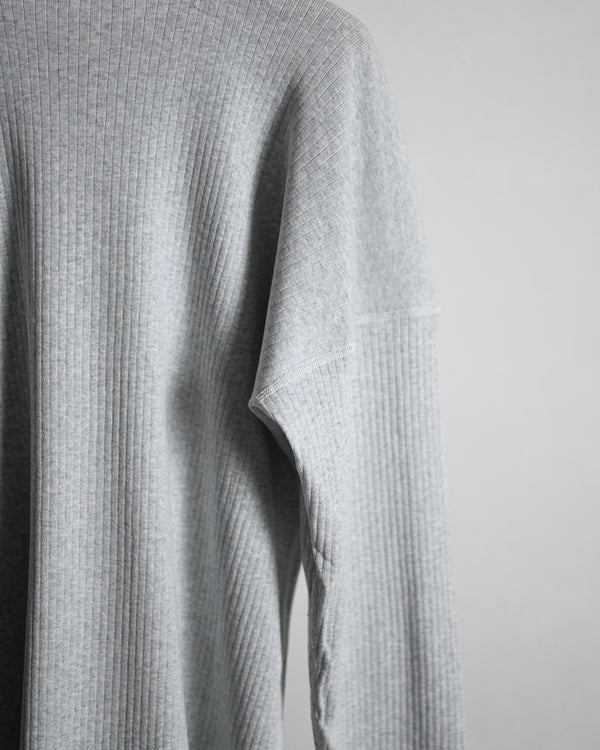 EXTRA COTTON RIB / CREW NECK LONG SLEEVE