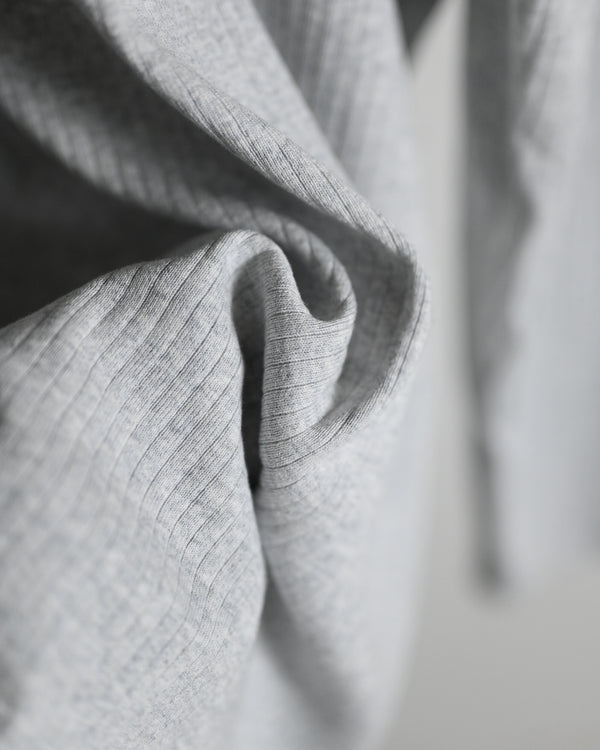 EXTRA COTTON RIB / CREW NECK LONG SLEEVE