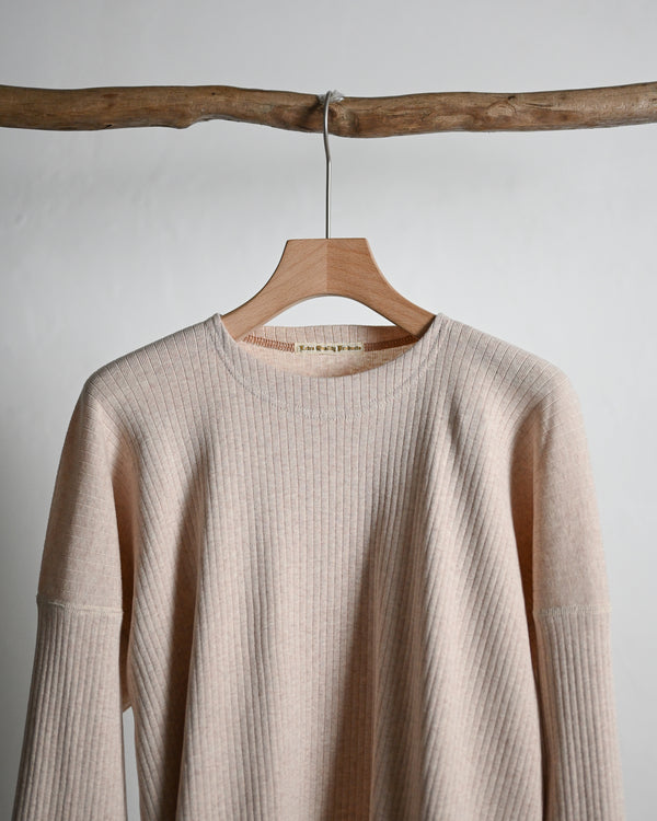 EXTRA COTTON RIB / CREW NECK LONG SLEEVE