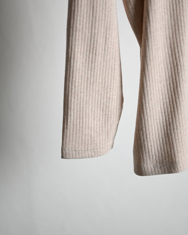 EXTRA COTTON RIB / CREW NECK LONG SLEEVE
