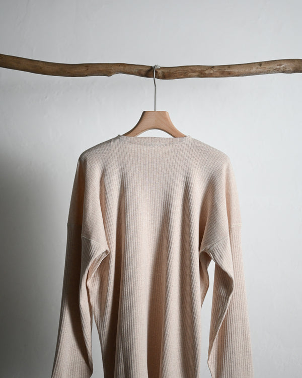 EXTRA COTTON RIB / CREW NECK LONG SLEEVE