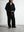 SEMI-DOUBLE TAILORED JACKET, black