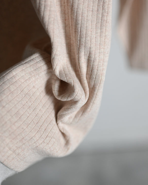 EXTRA COTTON RIB / CREW NECK LONG SLEEVE