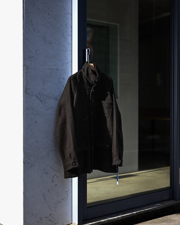 Railman jacket, Alpaca melton
