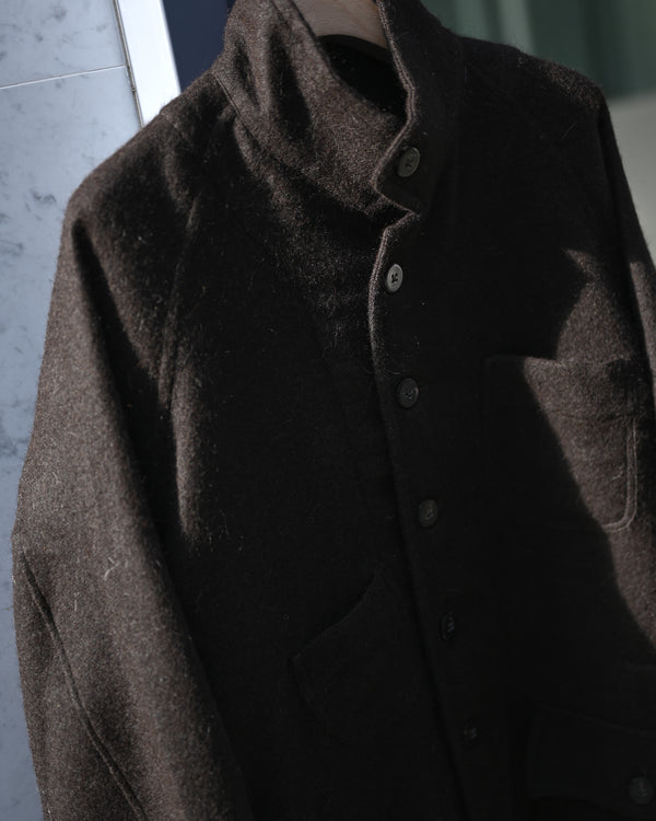 Railman jacket, Alpaca melton