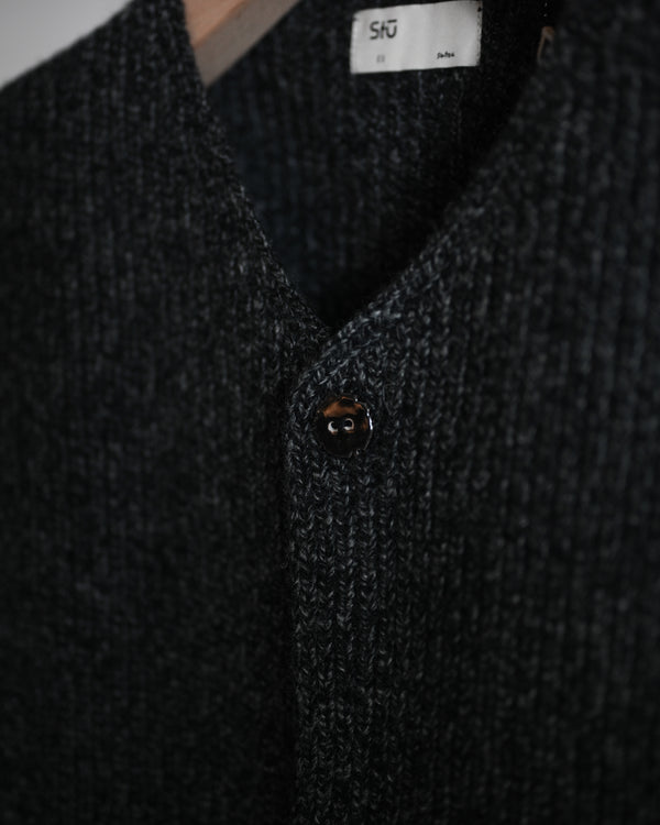 melange knit chokki