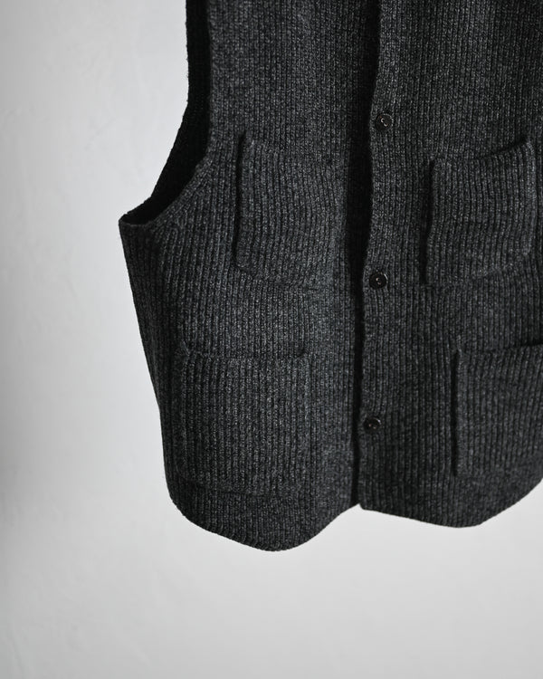 melange knit chokki