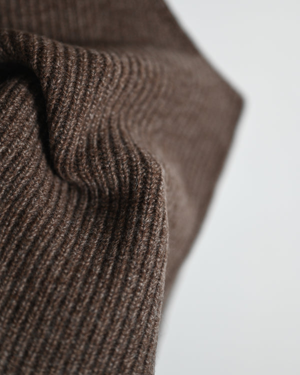 melange knit chokki