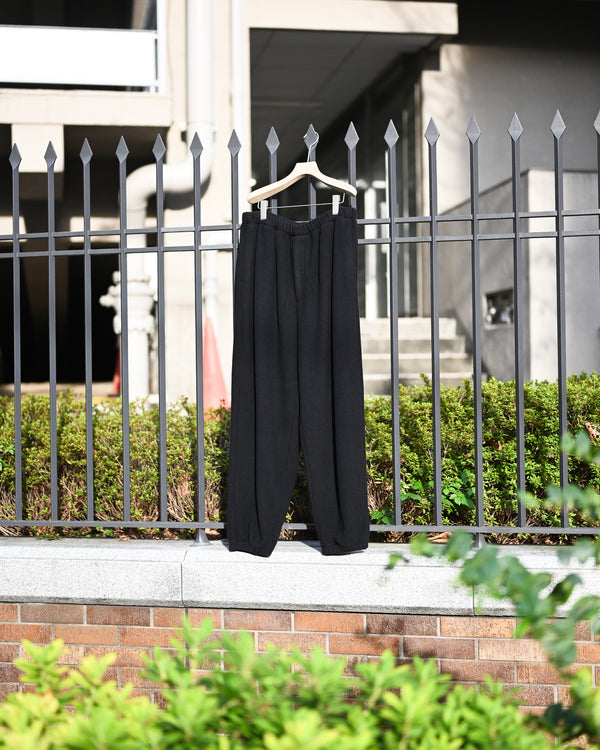 TRACK PANTS, brushed wool fleece