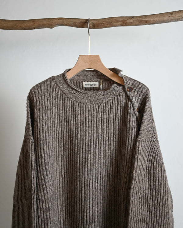 COMFORT BLEND YARN LOOSE FIT SWEATER