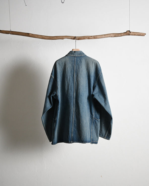 COVERALL, raw denim