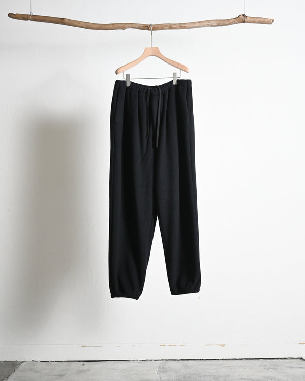 TRACK PANTS, brushed wool fleece