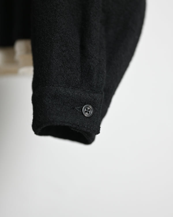 SHRINK WOOL LAYERING JACKET