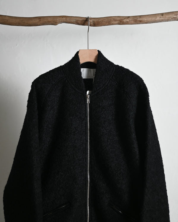 WOOL LOOP ZIP JKT