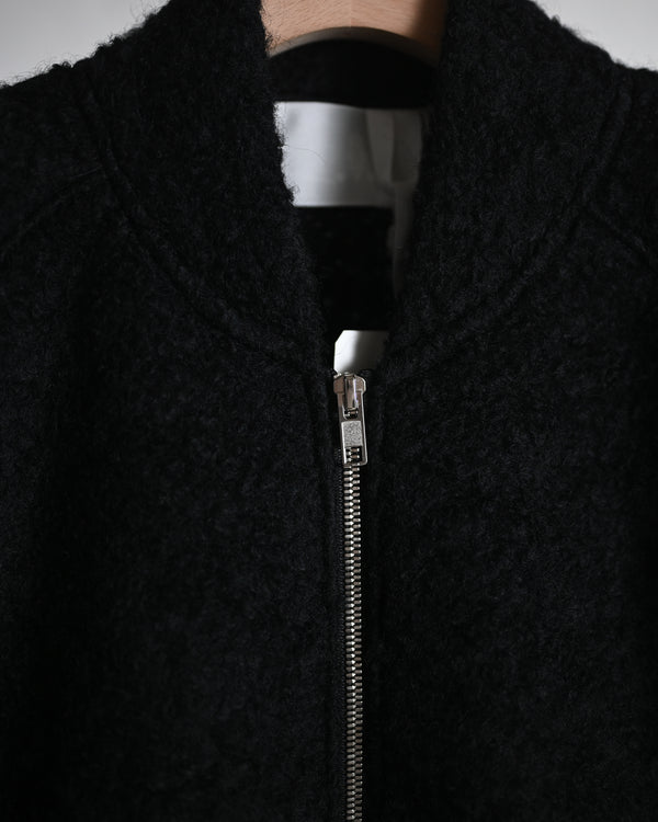 WOOL LOOP ZIP JKT