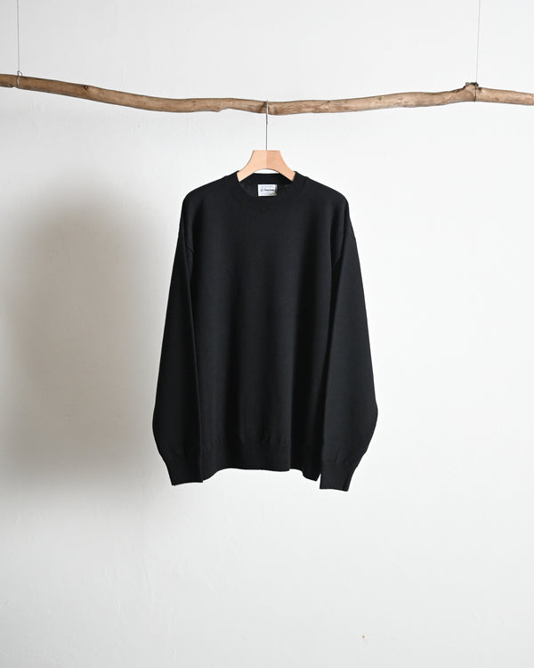 REGID CASHMERE GARMENT DYED SWEATER P/O