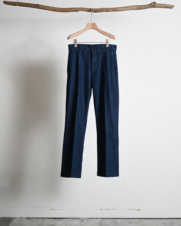 ORGANIC COTTON DENIM SHOECUT PANTS