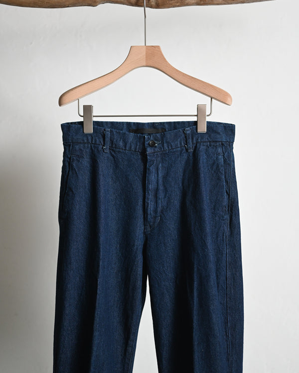 ORGANIC COTTON DENIM SHOECUT PANTS