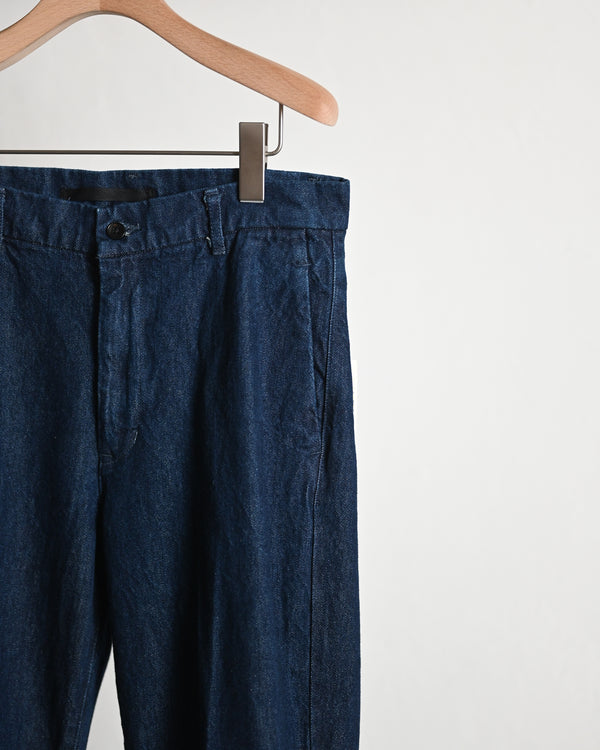 ORGANIC COTTON DENIM SHOECUT PANTS