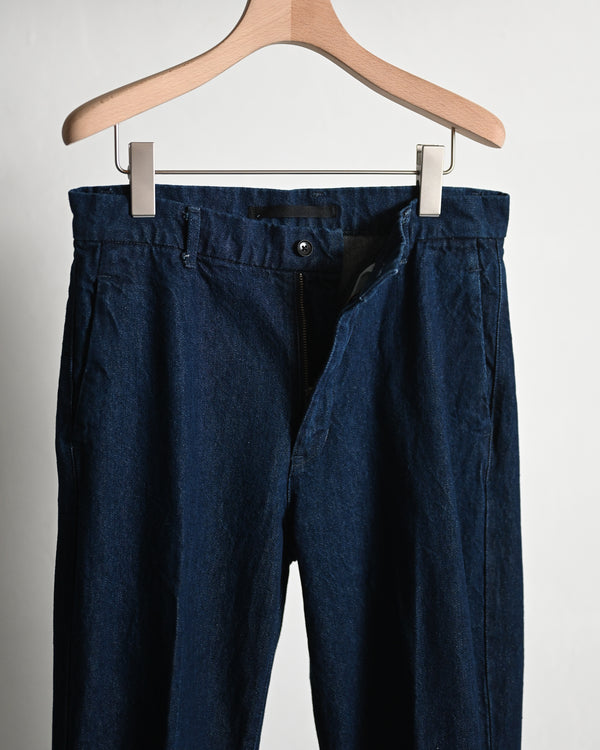ORGANIC COTTON DENIM SHOECUT PANTS