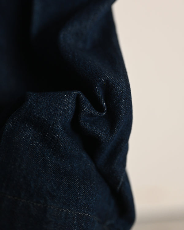 ORGANIC COTTON DENIM SHOECUT PANTS
