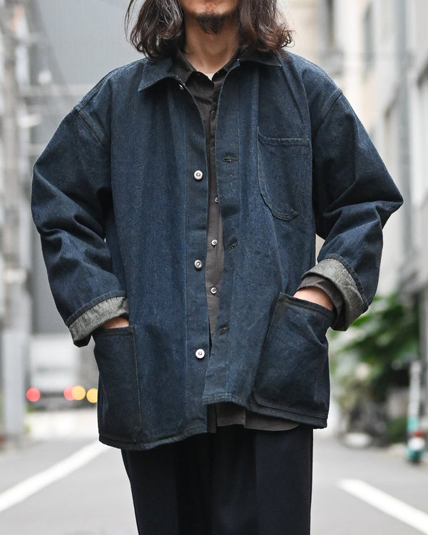 COVERALL, natural garment dye yellow ochre