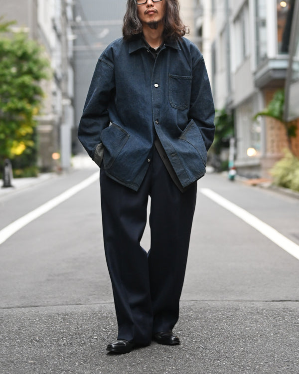 COVERALL, natural garment dye yellow ochre