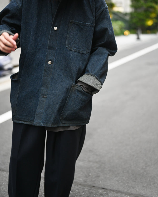 COVERALL, natural garment dye yellow ochre