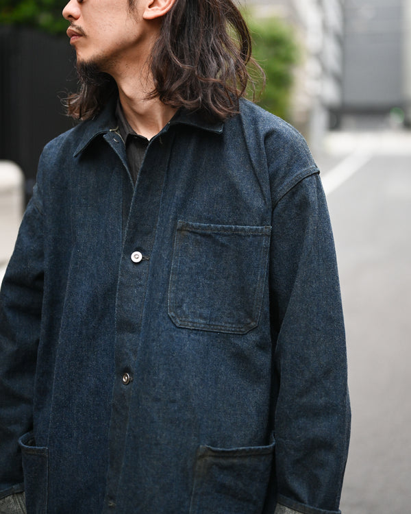 COVERALL, natural garment dye yellow ochre