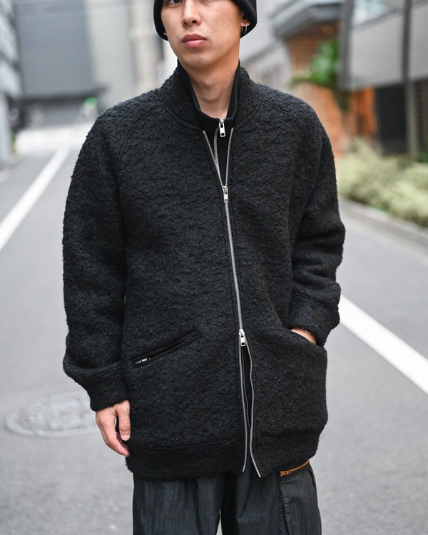 WOOL LOOP ZIP JKT
