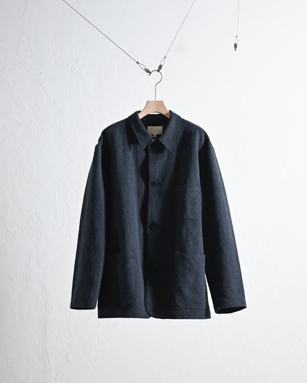 WORK JACKET, silk & linen