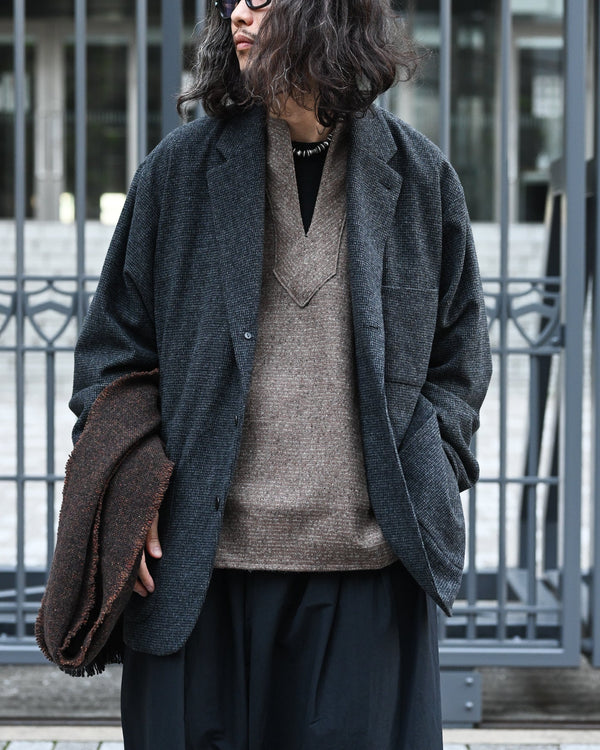 OVERSIZED JACKET, houndstooth