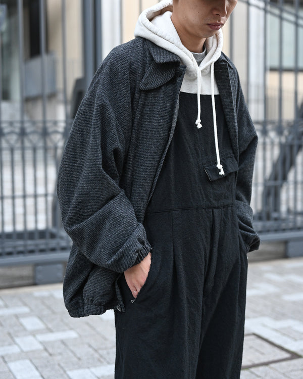 OVERSIZED BLOUSON, houndstooth