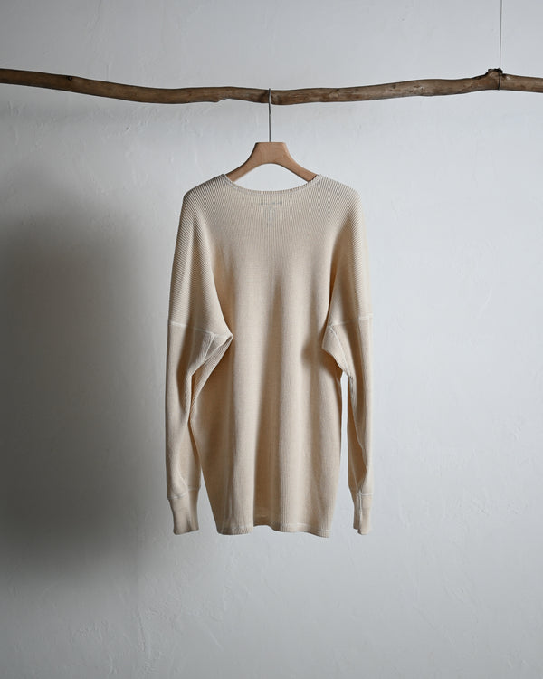 EXTRA SOFT THERMAL / OVAL NECK LONG SLEEVE