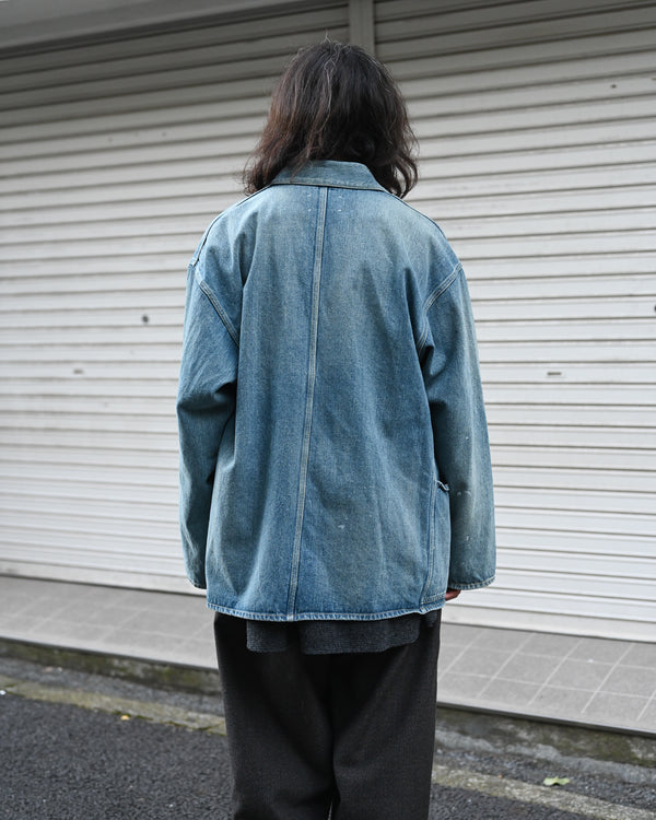 COVERALL, raw denim