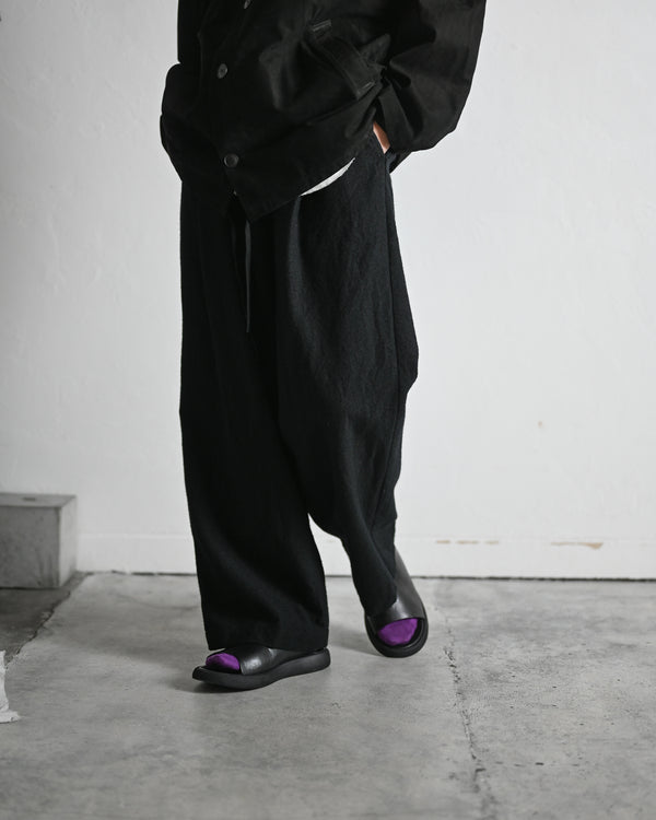 trousers, wool nylon